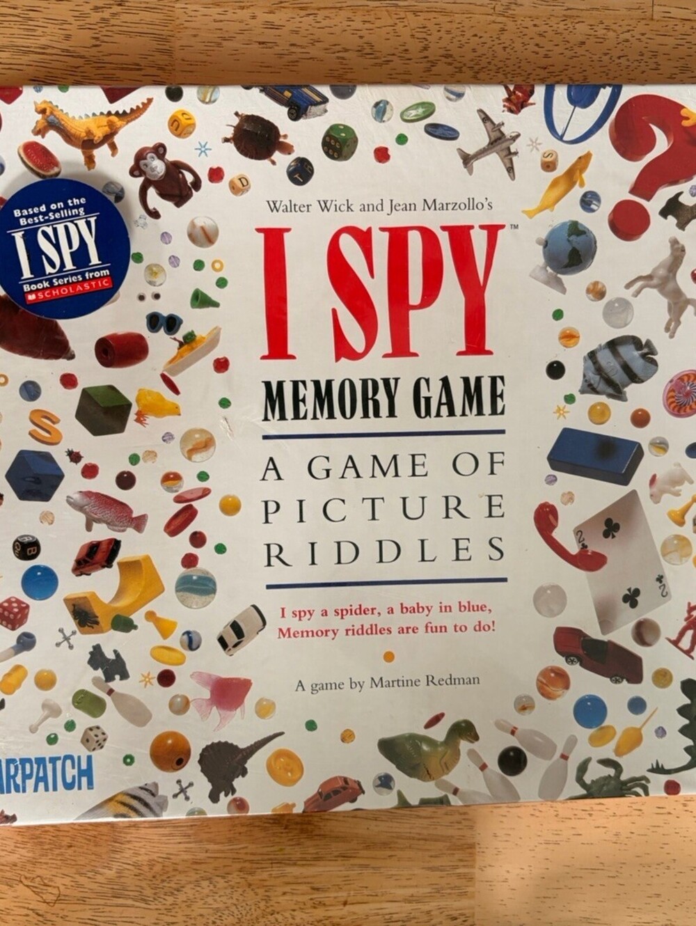 I Spy Memory Board Game Briarpatch 1995 Vintage SEALED IN BOX